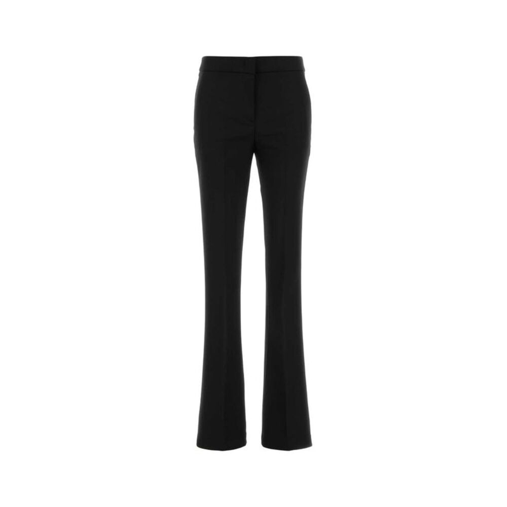 Blumarine Women Black Stretch Gabardine Pant